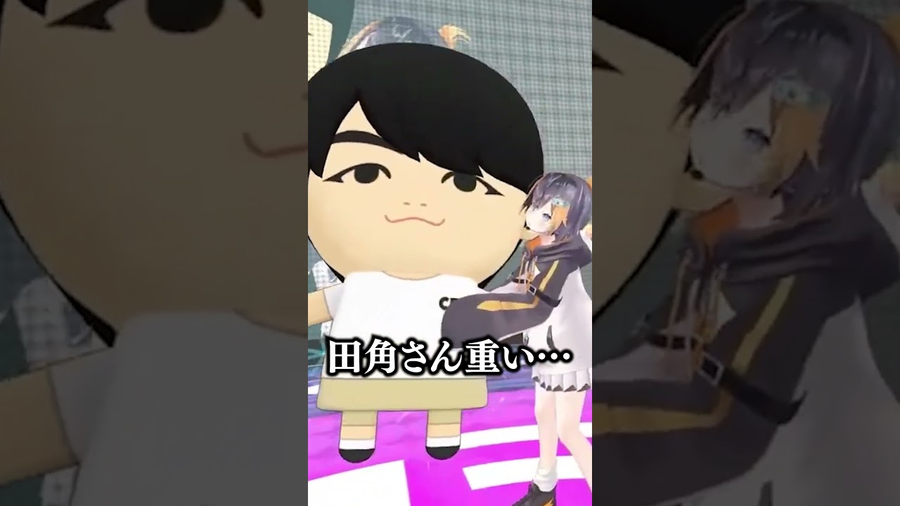 田角社長をぶん投げるペトラ グリン #shorts【にじさんじ】【切り抜き】