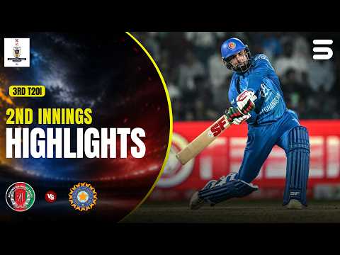 2nd Innings Highlights | Afghanistan vs India | Match 3 | T20I Series 2026 | ACB | M9N1J
