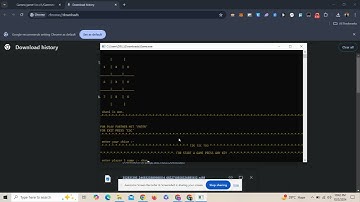 Tic-Tac-Toe Game Demo in C - Console Based