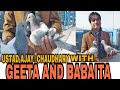 Ustad ajay chaudhary with champion geeta and babitadelhi