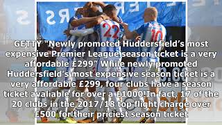 Every premier league club ranked by their most expensive season ticket: who rips off fans?