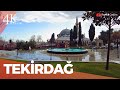 4K Tekirdağ City Center Walking Tour | Türkiye 2026
