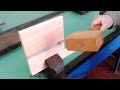 Краш тест деревянной склейки. Испытание деревянной склейки серией ударов киянки.