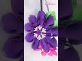 Handmade Flower Hairband. The flowers are handmade with craft Foam. Will upload creation video soon.