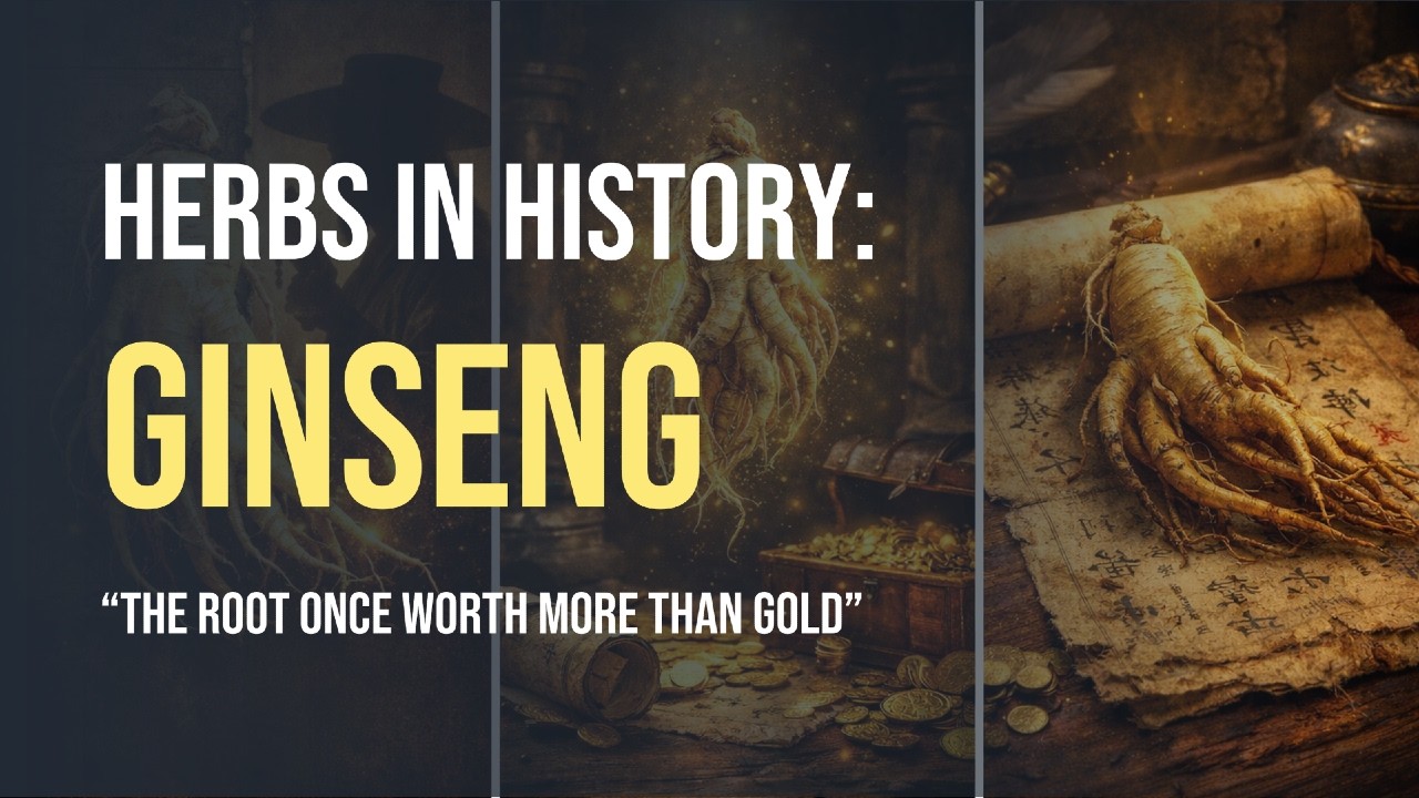 Herbs in History: Ginseng – The Root Once Worth More Than Gold