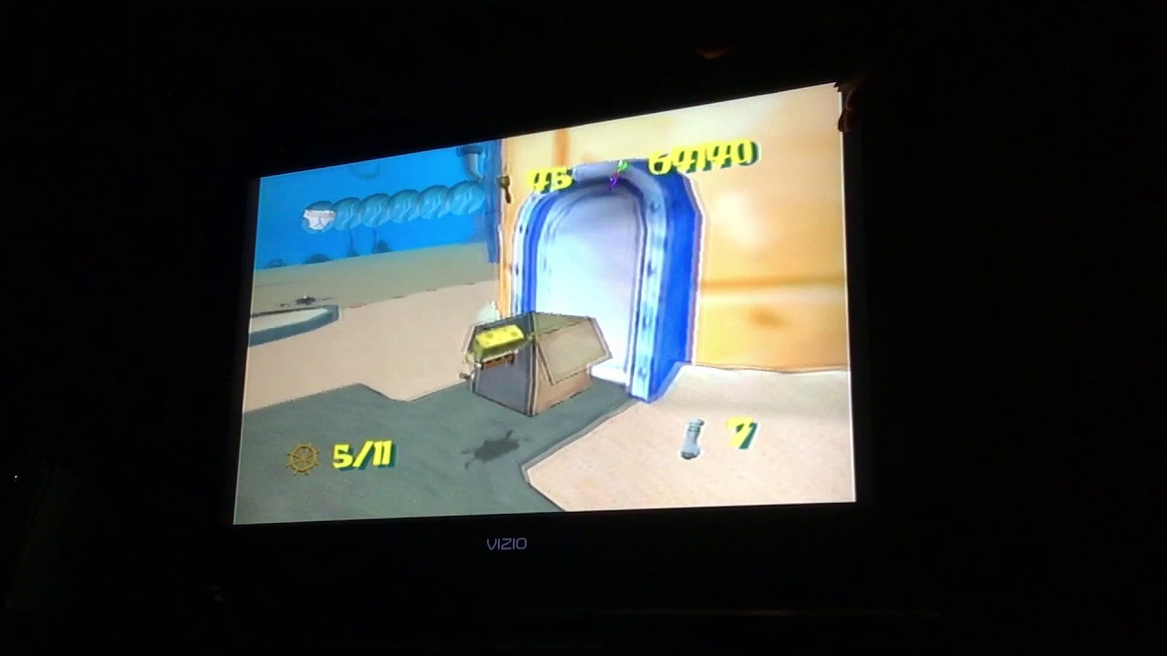 First try! :D (BFBB PS2 Disc)