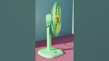 Table Fan animation #shorts #b3d