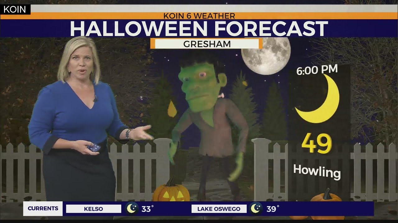 WEATHER FORECAST: Wind dies off, bone chilling Halloween morning - YouTube