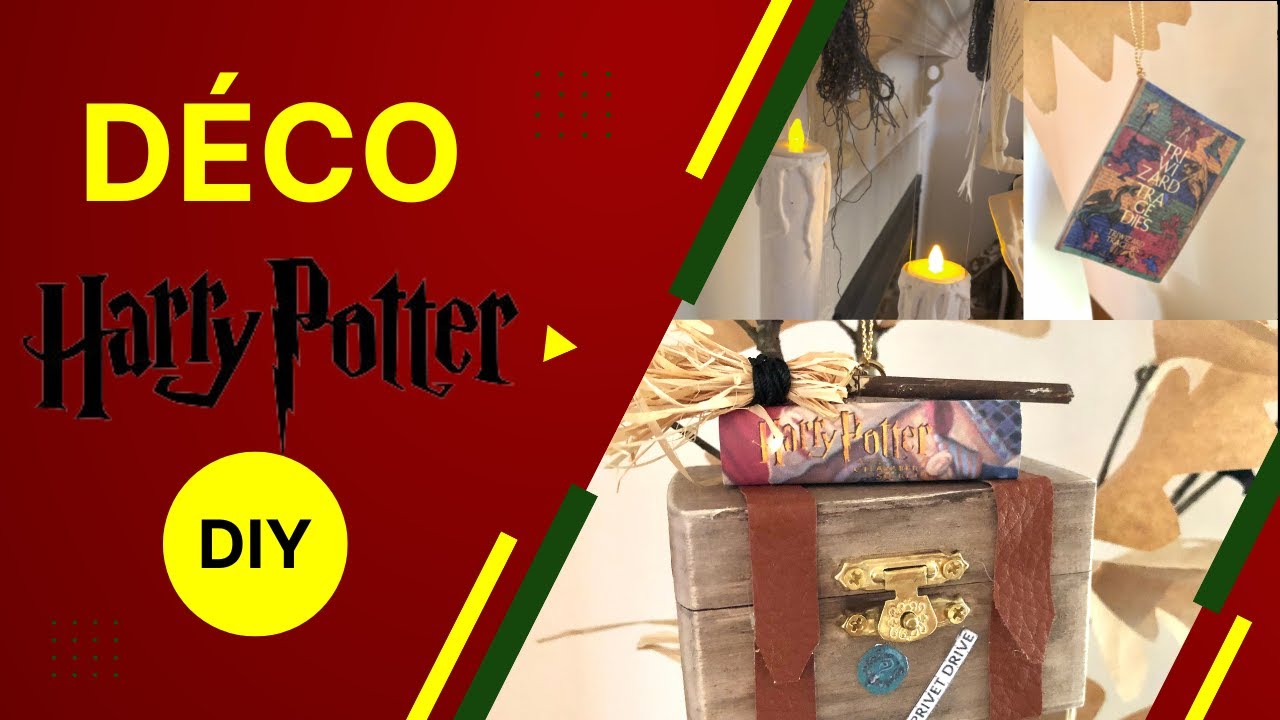 3 DIYS DECO DE NOEL sur le thème Harry Potter / DECO DE NOEL FACILES