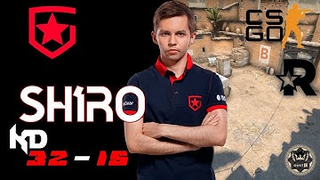 CSGO POV Gambit #SH1RO vs. NiP on Dust2 - 32 kills