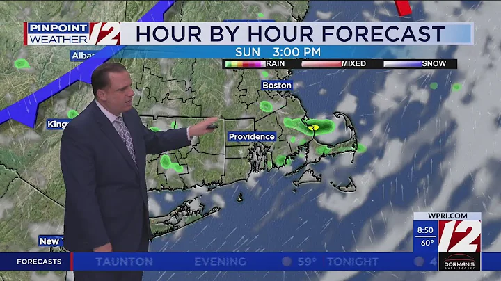 WPRI 12 Weather Forecast for 9/12/25:  Nice today; few showers over the weekend