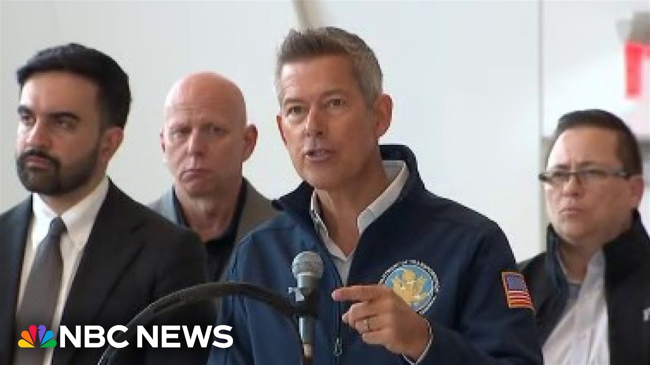 LaGuardia remains at reduced capacity after collision, Transportation Secretary Duffy says 