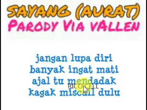 Via Vallen - Sayang Aurat versi - Rico cell ( Audio Lirik )