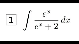 Shawcademy - MIT Integration Bee 2018 - Problem 1