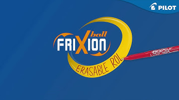 Write and erase with Pilot FriXion