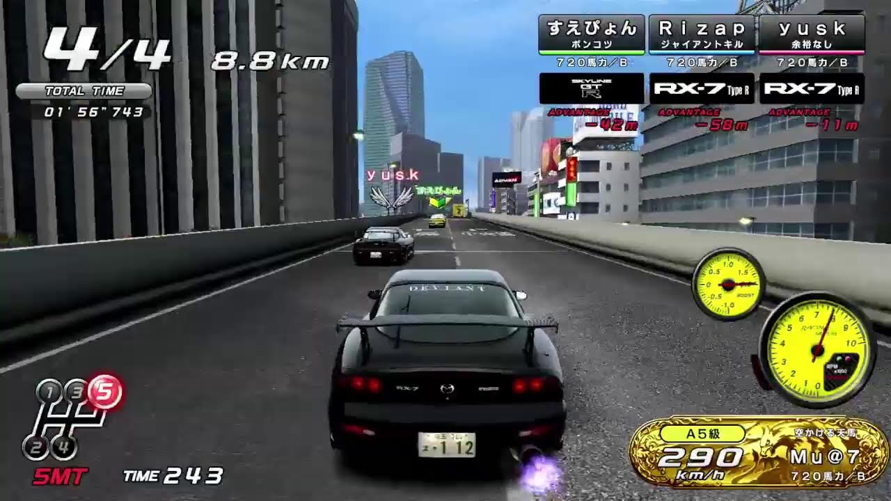 湾岸ミッドナイト6RR  2023/2/11(土)　アピナ野田の日常配信