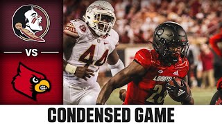 Florida State vs. Louisville Condensed Game | 2022 ACC Football