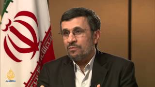 Talk to Al Jazeera - Ahmadinejad: 'You can't rule with war'
