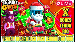 jogando o novo block dash lendario 