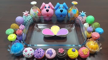 MIXING RANDOM THINGS INTO HOMEMADE SLIME || RELAXING SLIME VIDEO #14 || ALEX SLIME