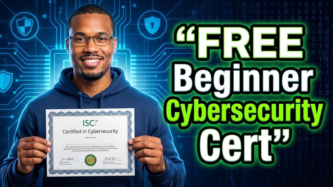 Best Free Cybersecurity Certification For Beginners - YouTube