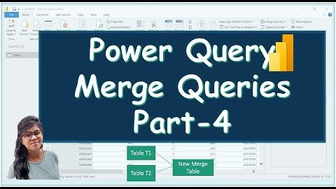 Merge Queries in Power Bi in Hindi || Merge Queries in Power Query || Power Bi