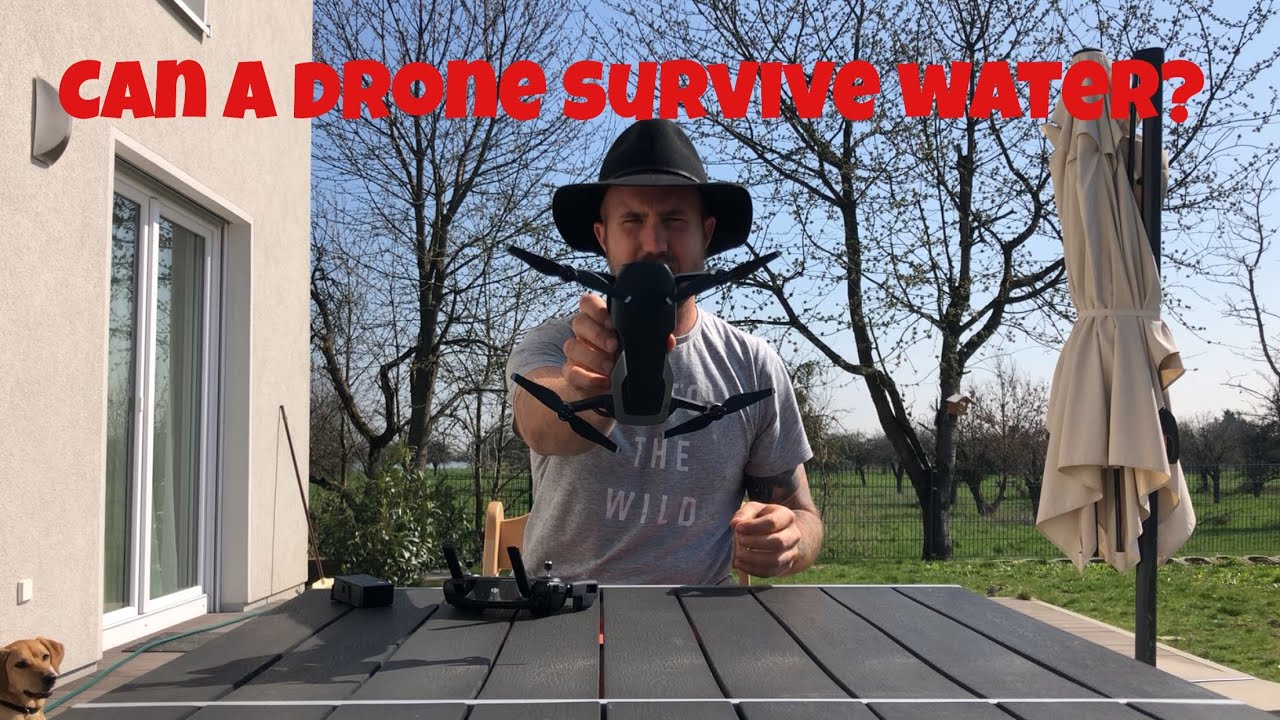 Can a drone survive being submerged in water? YouTube