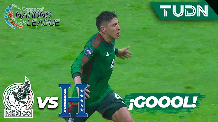 ¡GOOOOOL! ¡EDSON LO MARCA AL 90! | Mexico 2-0 Honduras | CONCACAF Nations League | TUDN