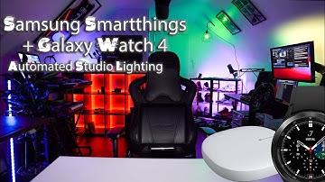 Samsung Smartthings + Samsung Watch 4 automation