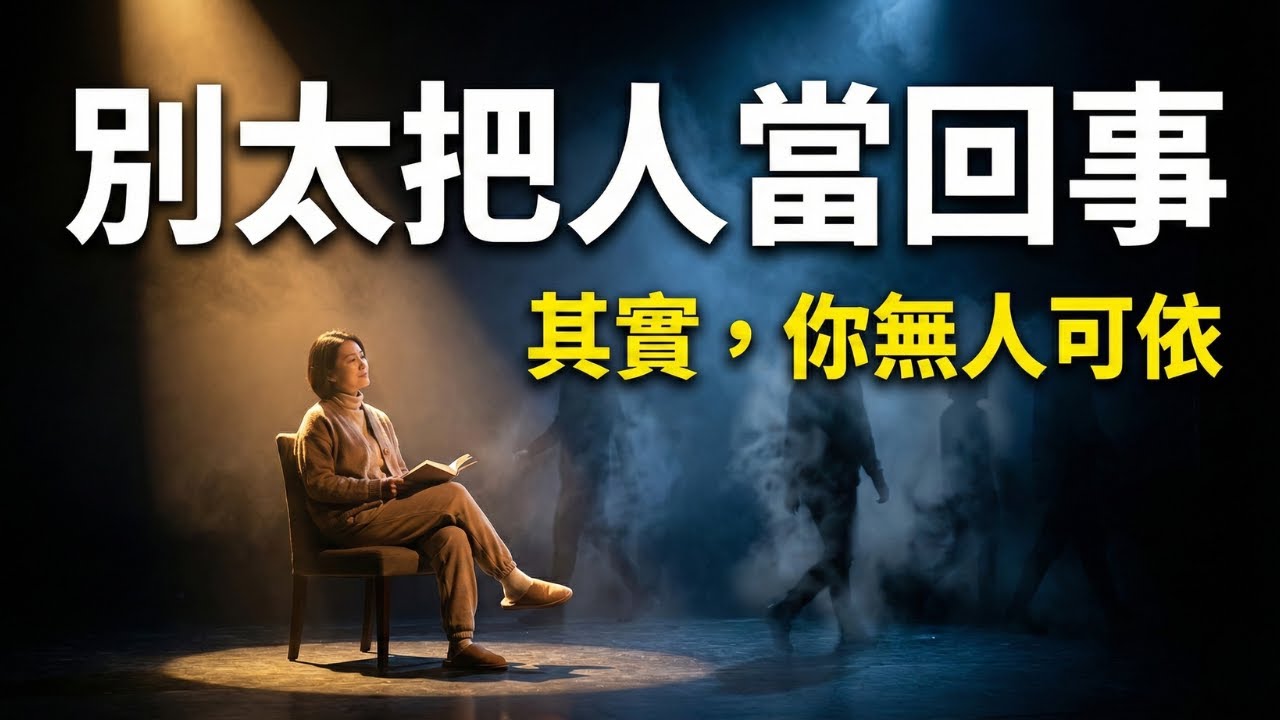 別高估你和任何人的關係：越是討好，越是廉價 | 人際關係真相 | 情感獨立 | 孤獨與自由 | 社交本質 | 自我覺醒 | 心理學 | 斷捨離 | 內在力量