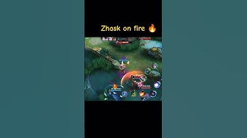 ✅ Zhask on fire 🔥 #mobilelegend #zhask #mlbb #mlbbesports #viral #viralvideos #shortvideos