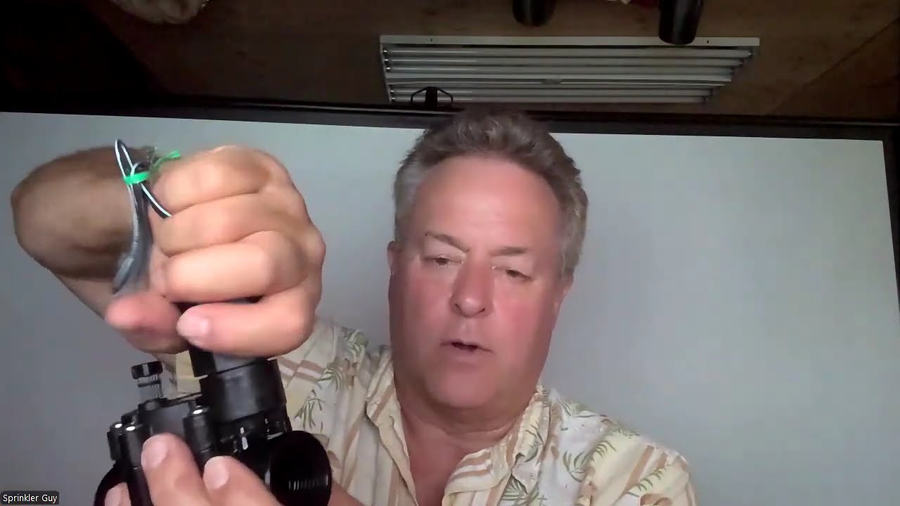 Sprinkler Valve Rainbird, staying on, continuous running, how to stop from running,