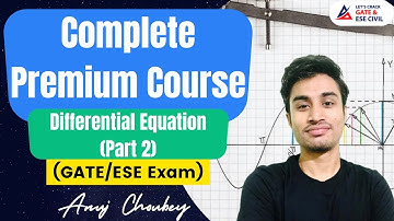 Differential Equation (Part 2)| Complete Engineering Maths GATE/ESE |