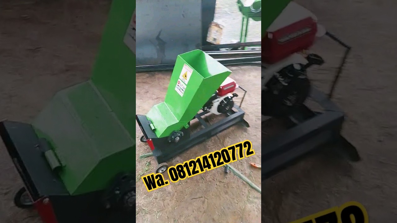mesin pencacah rumput 