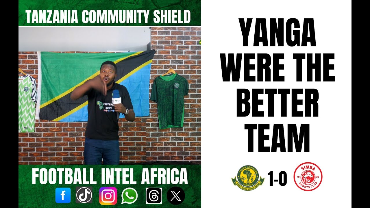 YOUNG AFRICANS 1-0 SIMBA SC (DOMINION CHUKS REACTIONS) || TANZANIA COMMUNITY SHIELD HIGHLIGHTS