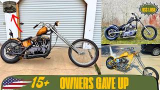 15  Harley-Davidson Choppers Their Owners Gave Up On — Cheap For Sale