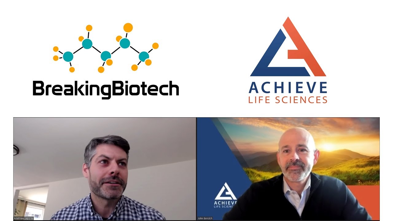 111 Achieve Life Sciences Phase 3 Readout Imminent! Interview with CEO John Bencich YouTube