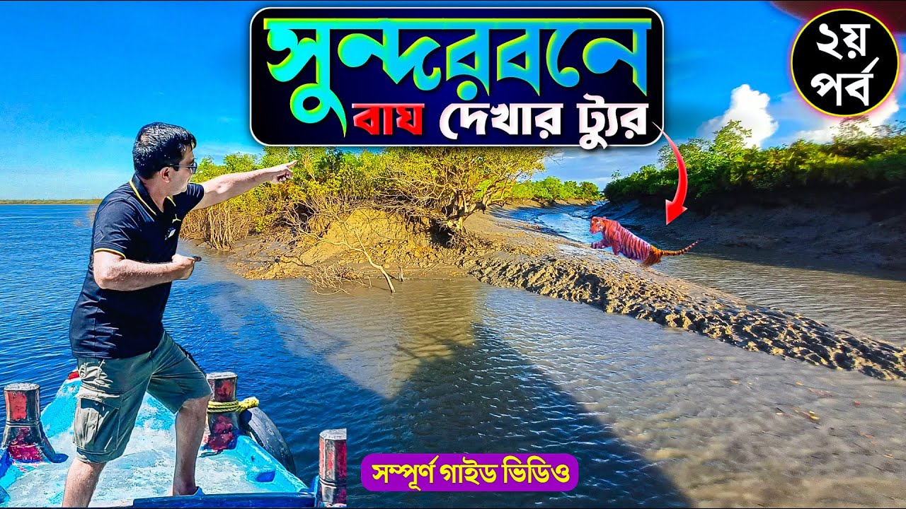 সুন্দরবন বাঘ দেখা ট্যুর দ্বিতীয় পর্ব | Sundarban Tiger Sighting Tour | Sundarban Photography Tour