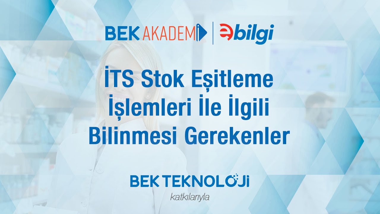 İTS Stok Eşitleme İşlemleri ile İlgili Bilinmesi Gerekenler