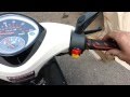How to adjust the throttle on your scooter or motorcycle