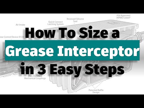 Learn How To Size a Grease Interceptor in 3 Easy Steps Plumbing Design Course