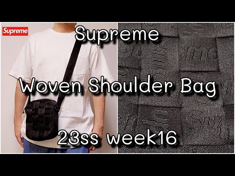 シュプリーム  23SS  Woven Shoulder Bag ウーブンショルダーバッグ メンズメンズ