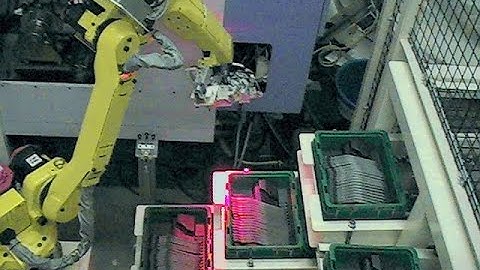Robotic CNC Machine Loading, 3D vision