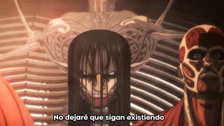 Shingeki no Kyojin Temporada 4 Parte 3 (Adelanto Completo): EREN TITAN  FUNDADOR vs TODOS (Póster) 