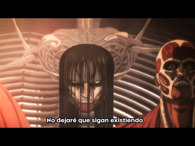 Shingeki no Kyojin Temporada 4 Parte 3 (Adelanto Completo): EREN TITAN  FUNDADOR vs TODOS (Póster) 