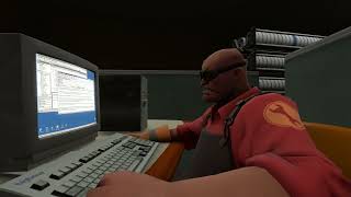(SFM) Engineer throw the computer at Scout