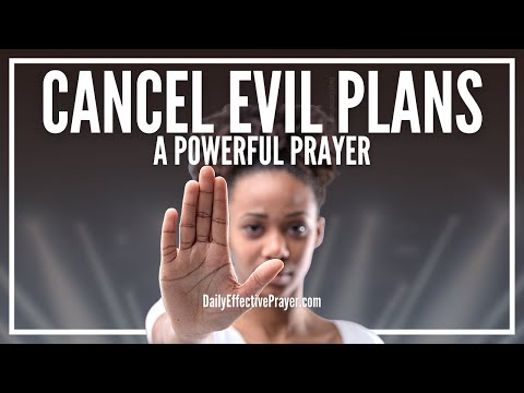 Video: Strong prayer from evil people and enemies at work