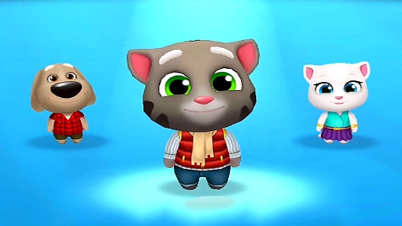 Talking Tom Gold Run Frosty Tom Android Gameplay HD