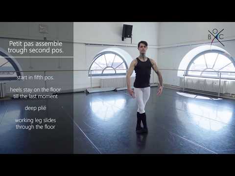 OBC's Strictly Ballet Movements/ Petit pas assemble through second Position