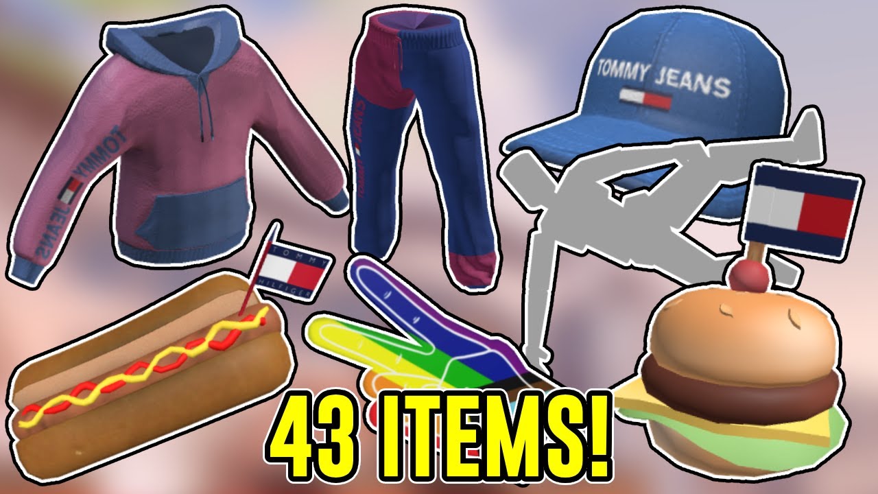 EVENT] How To Get 12 FREE Tommy Hilfiger Items in Roblox Tommy Play -  Jackets, Shirts, Hats & More 